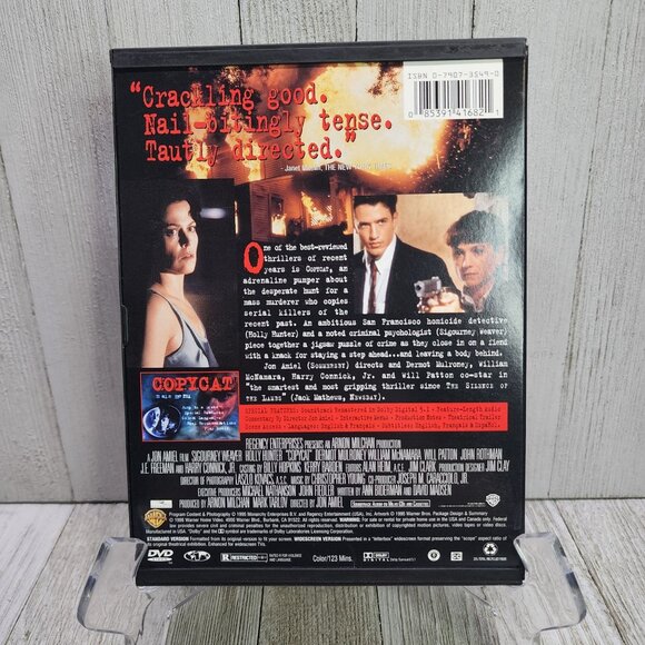 Copycat DVD 1995 - Sigourney Weaver Holly Hunter - Picture 2 of 6